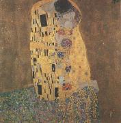 Gustav Klimt The Kiss (mk20) oil on canvas